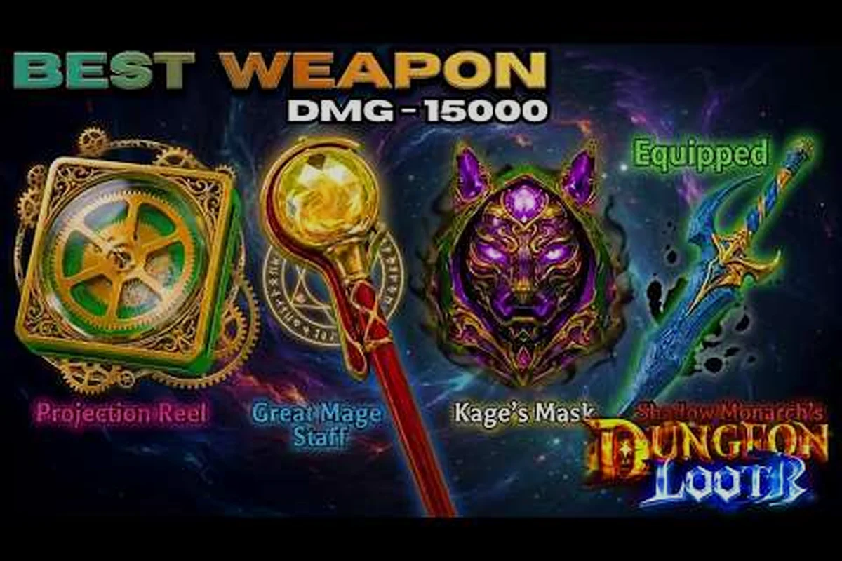 Dungeon Lootr Weapon Guide: Types, Stats, and Top Picks